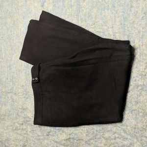 Chaps black cotton dress pants